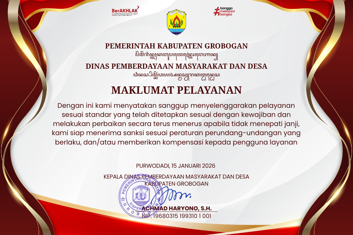 Maklumat Pelayanan New